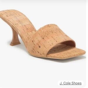 Jeffrey Campbell Averie Cork Mule Sandals